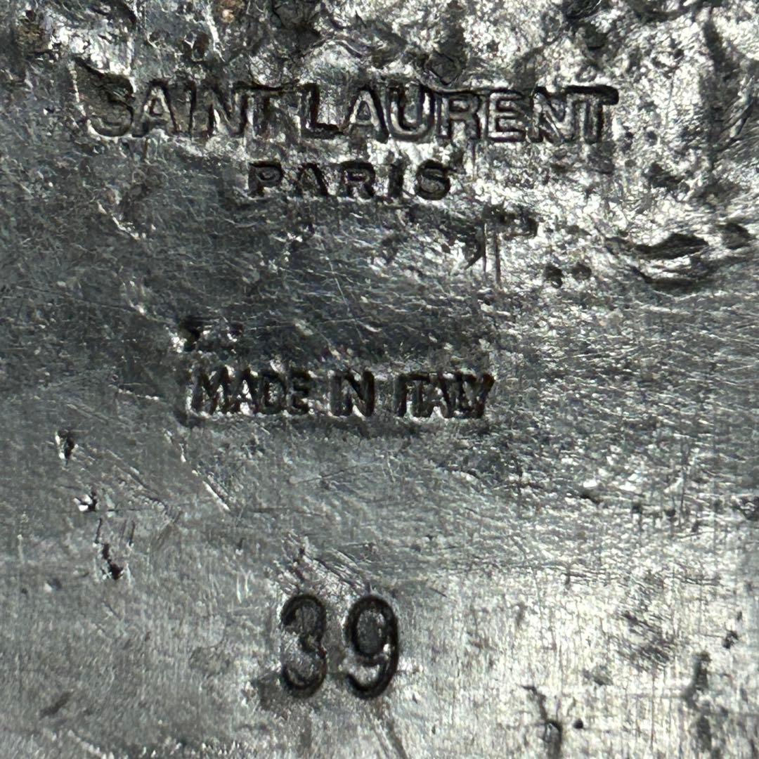 saint laurent paris サンローラン エディ期　スタッズ巻き