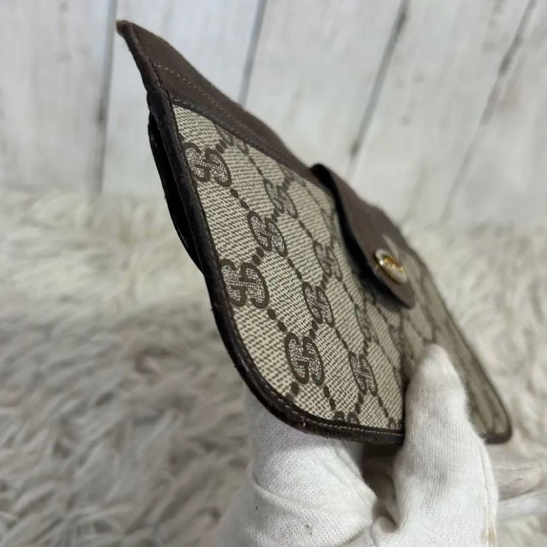 GUCCI GGスプリーム　レザー　ポーチ　セカンドバッグ　クラッチバッグ