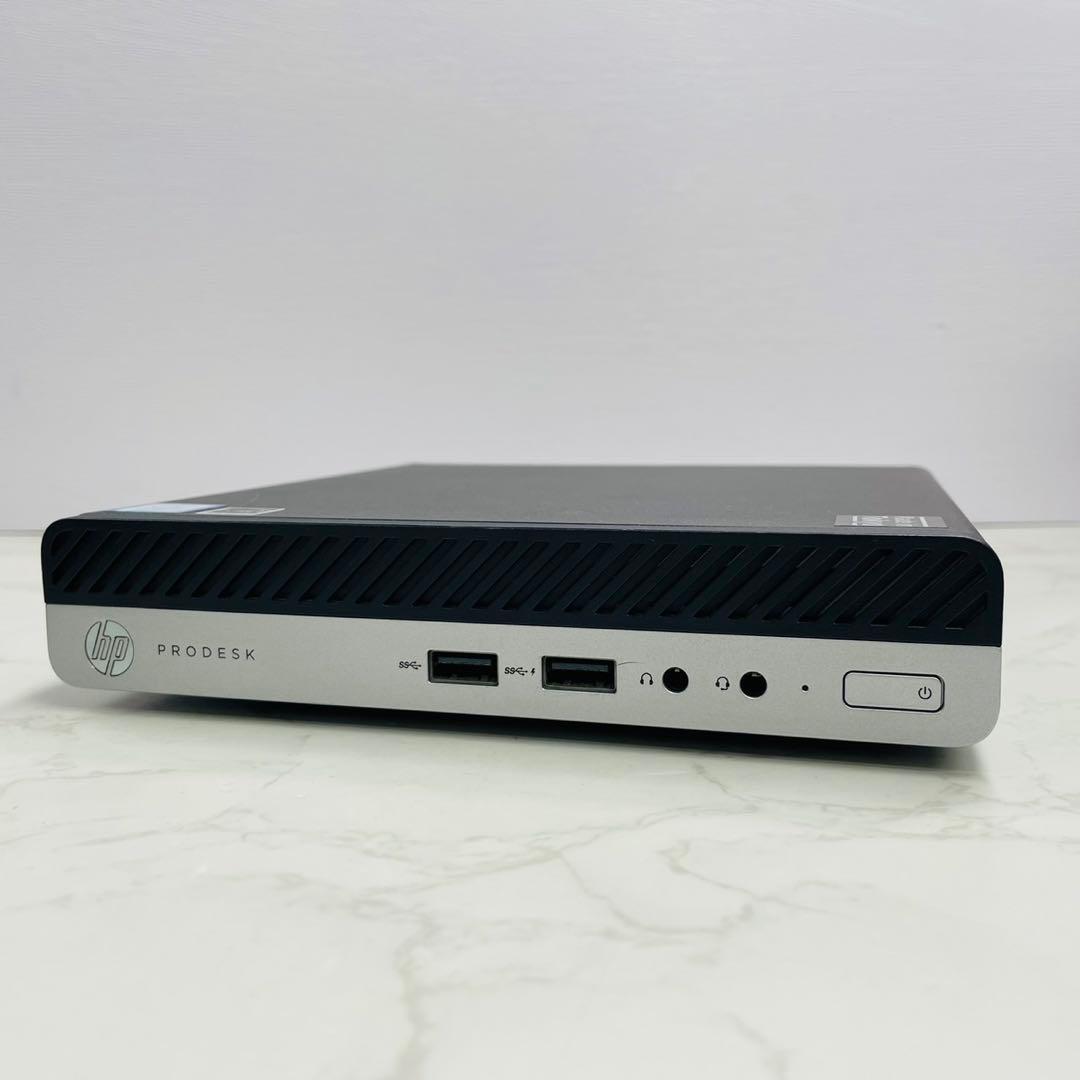 ミニPC HP ProDesk 400 G4 DM i5 8500T 8GB 256GB