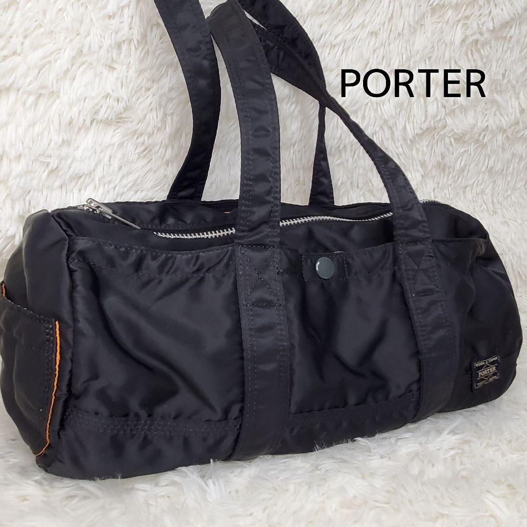 【美品】PORTER タンカー ダッフルバッグ Lサイズ ブラック 希少