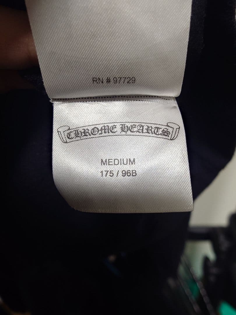 CHROME HEARTS ネオンイエローメッセージ＆フローラルカットソー