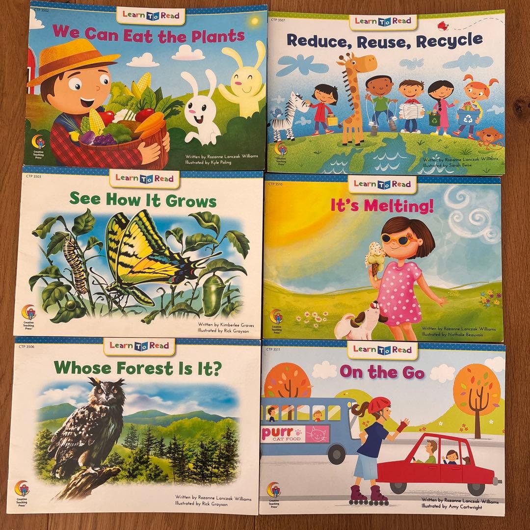 【美品】CTP Learn To Read 英語絵本30冊　CD5枚　セット