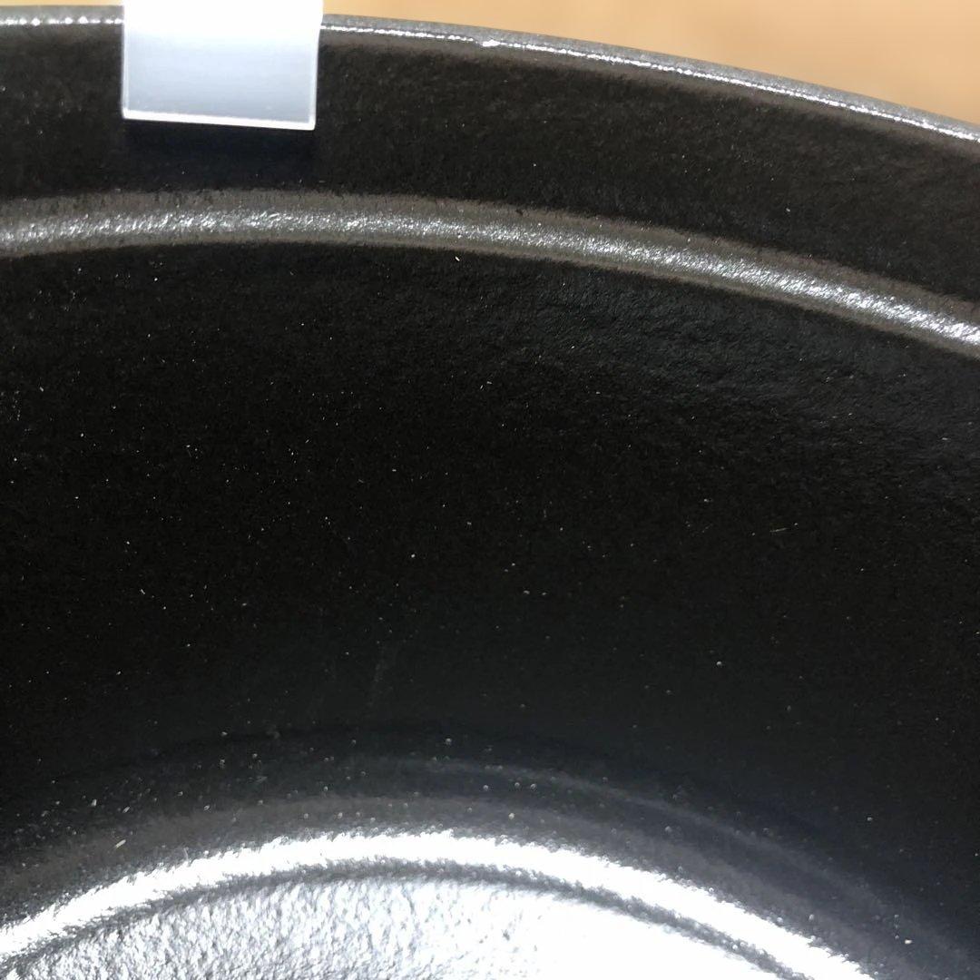 「新品」STAUB ピコ・ココット　 ラウンド　24cm フランス正規品