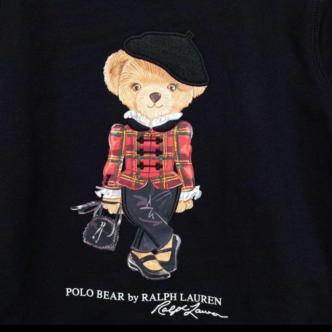 ラルフローレン　POLO BEAR トレーナー 黒 140サイズ