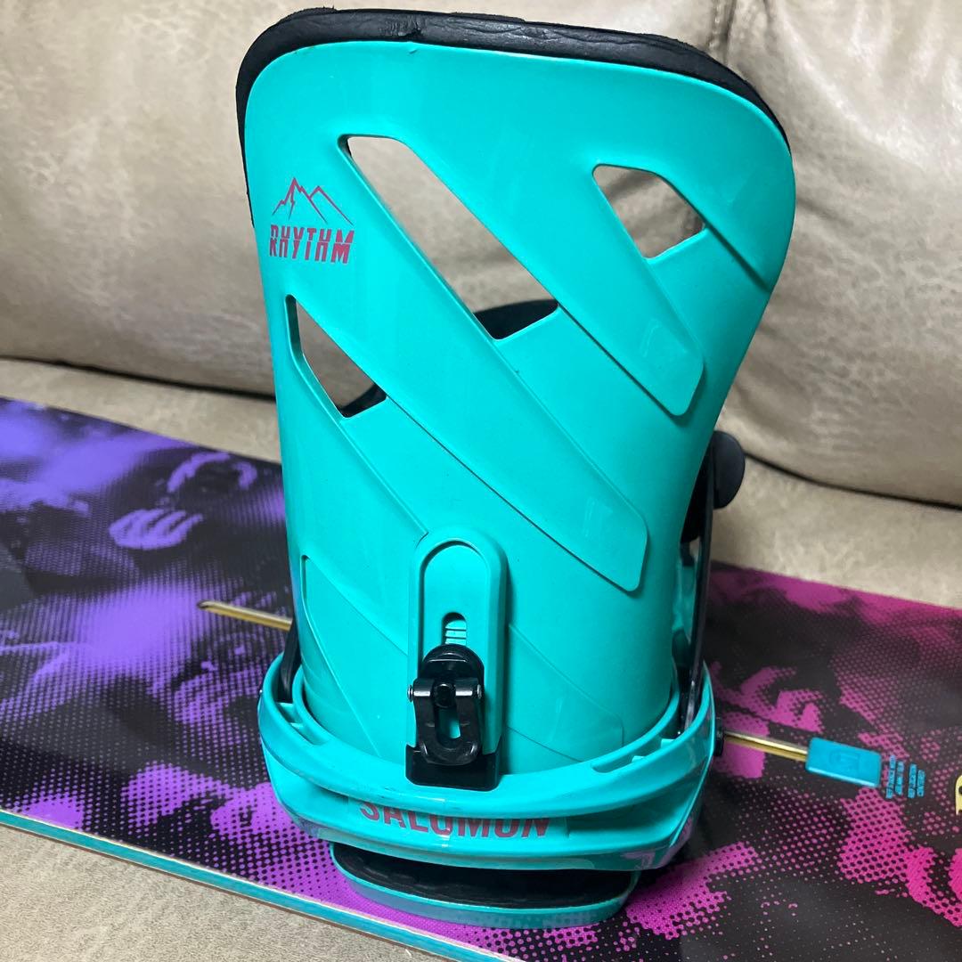 BURTON BLENDER 141 × SALOMON RHYTHM S