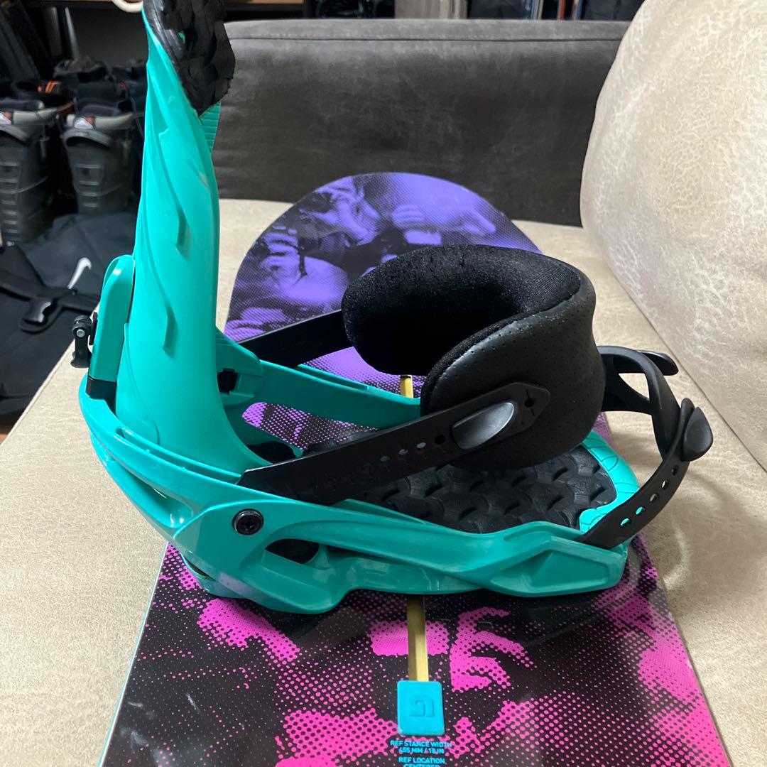 BURTON BLENDER 141 × SALOMON RHYTHM S