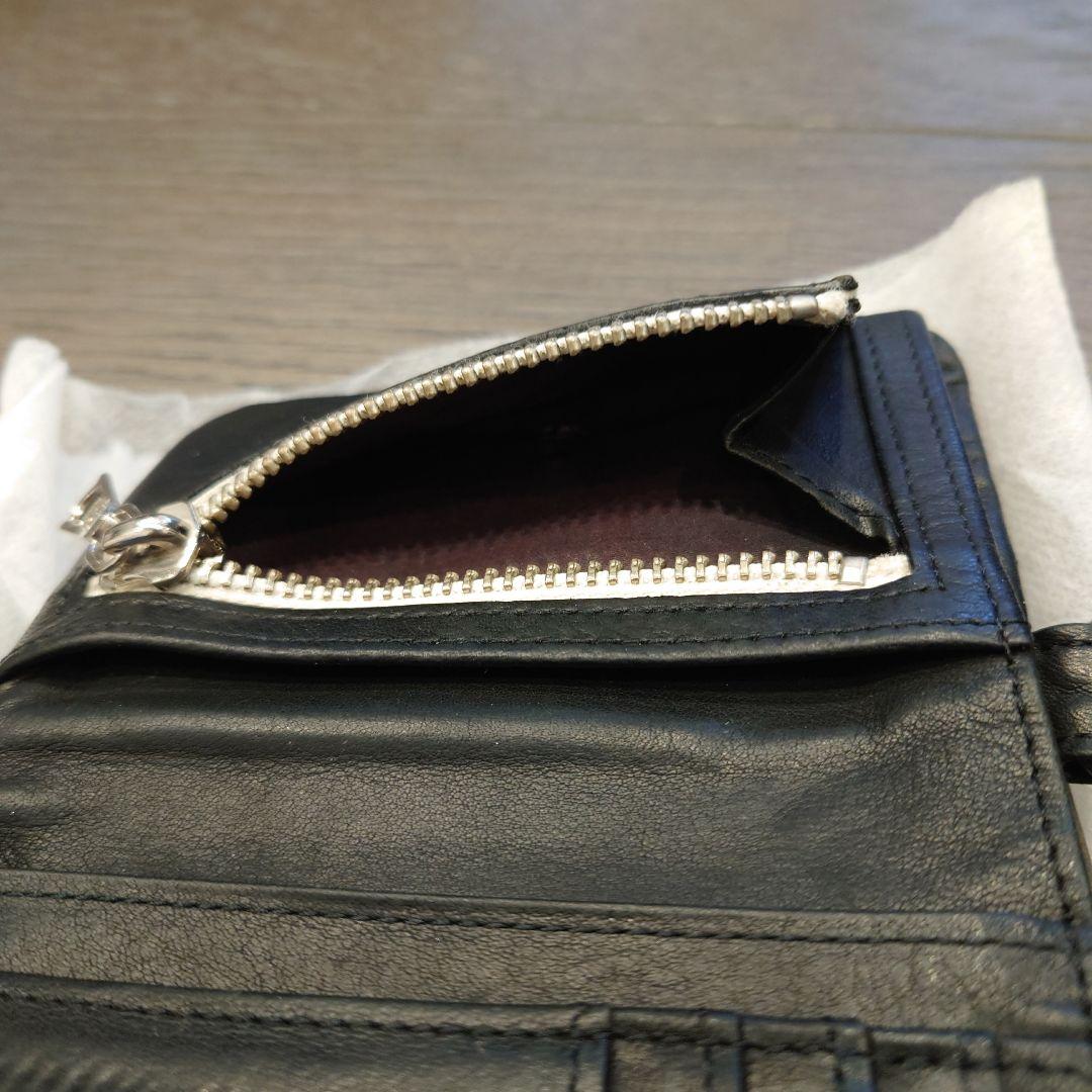 HYSTERIC GLAMOUR スタッズ二つ折り財布　コンパクト