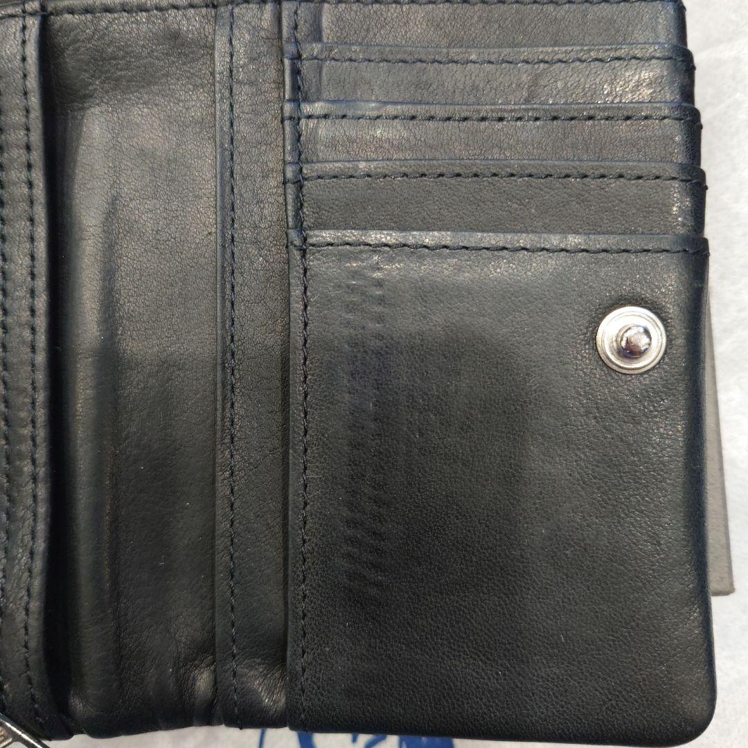 HYSTERIC GLAMOUR スタッズ二つ折り財布　コンパクト