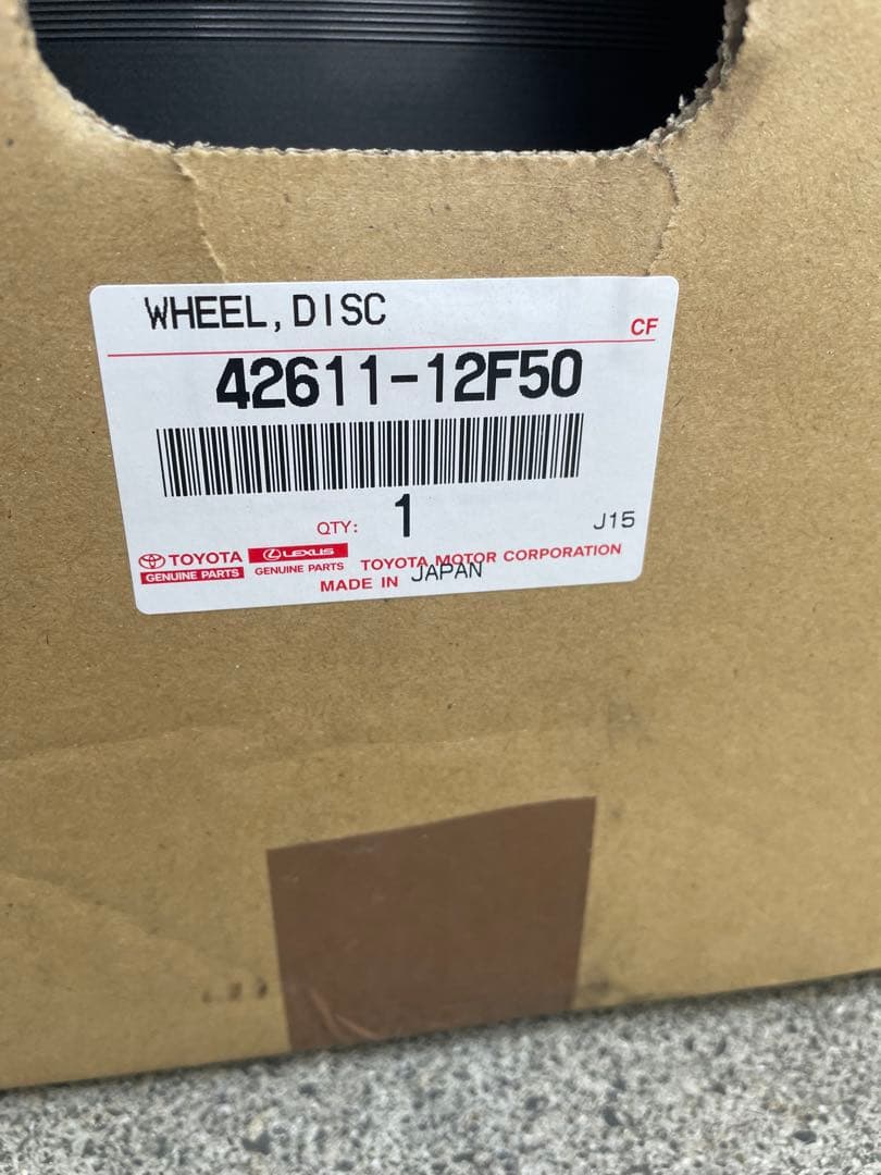 カローラツーリング純正17インチホイール