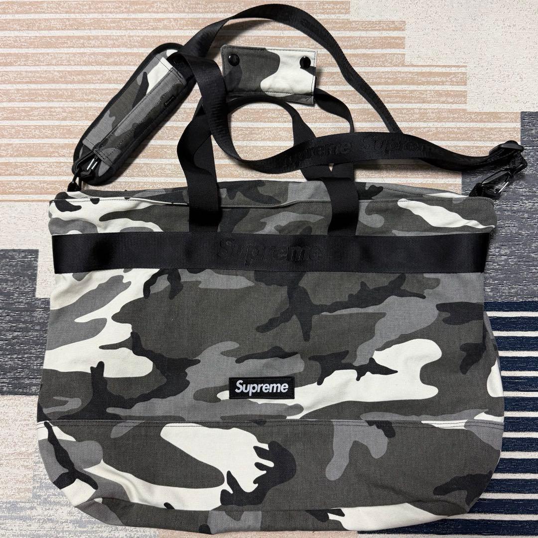 【メルカリ最安値】Supreme Tote Bag  Camo