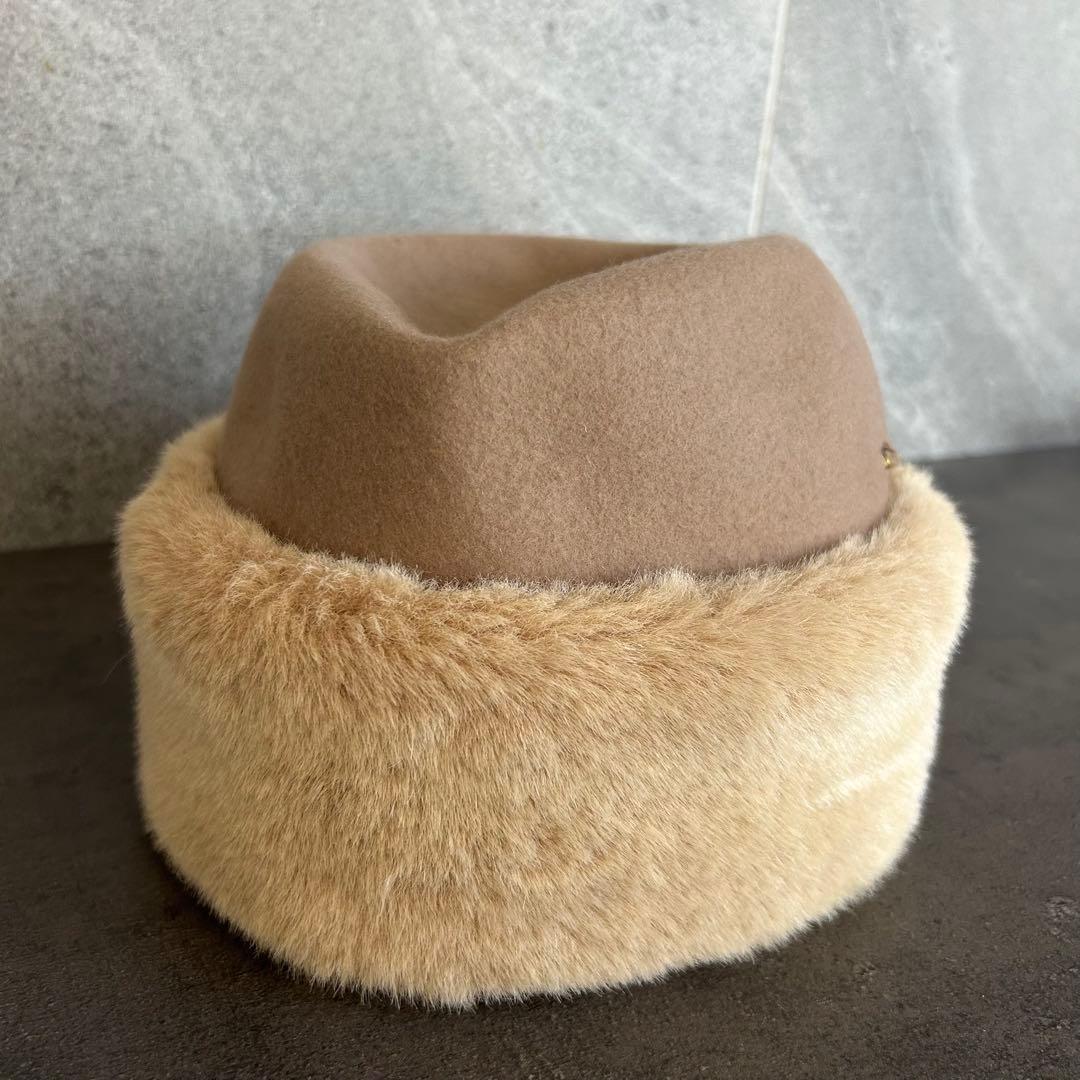 プ*ス様 CA4LA カシラ 帽子 ロシアンハット ファー ハット