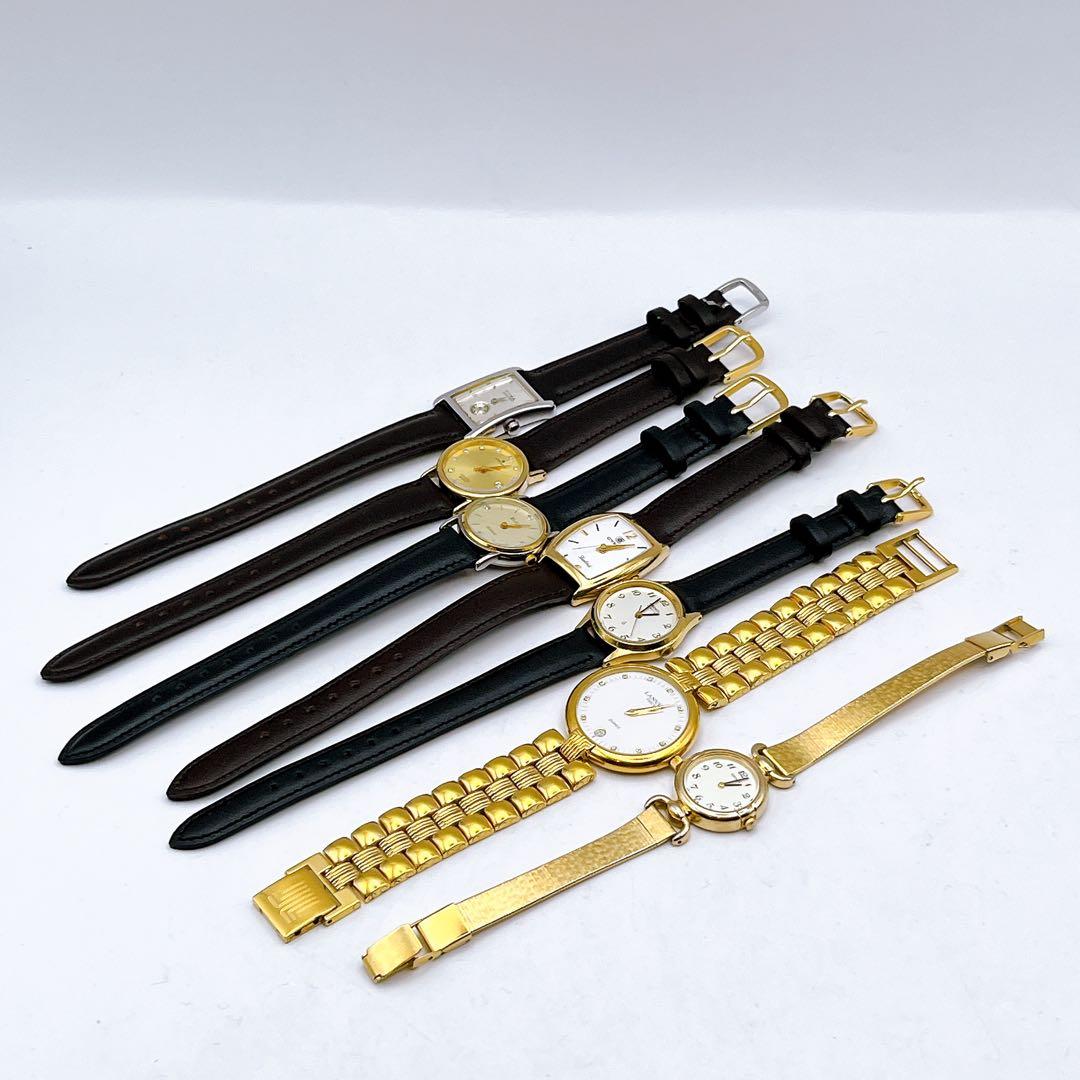 稼働　レディース　腕時計　7点　セイコー　シーマ　エルジン　ランバン