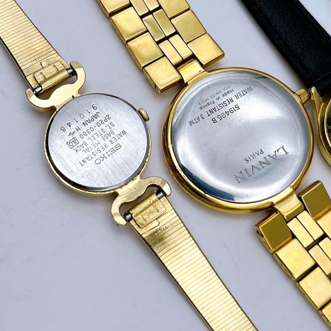 稼働　レディース　腕時計　7点　セイコー　シーマ　エルジン　ランバン