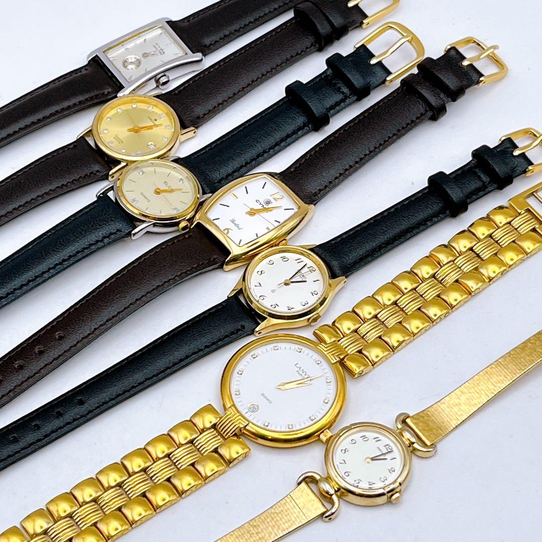 稼働　レディース　腕時計　7点　セイコー　シーマ　エルジン　ランバン