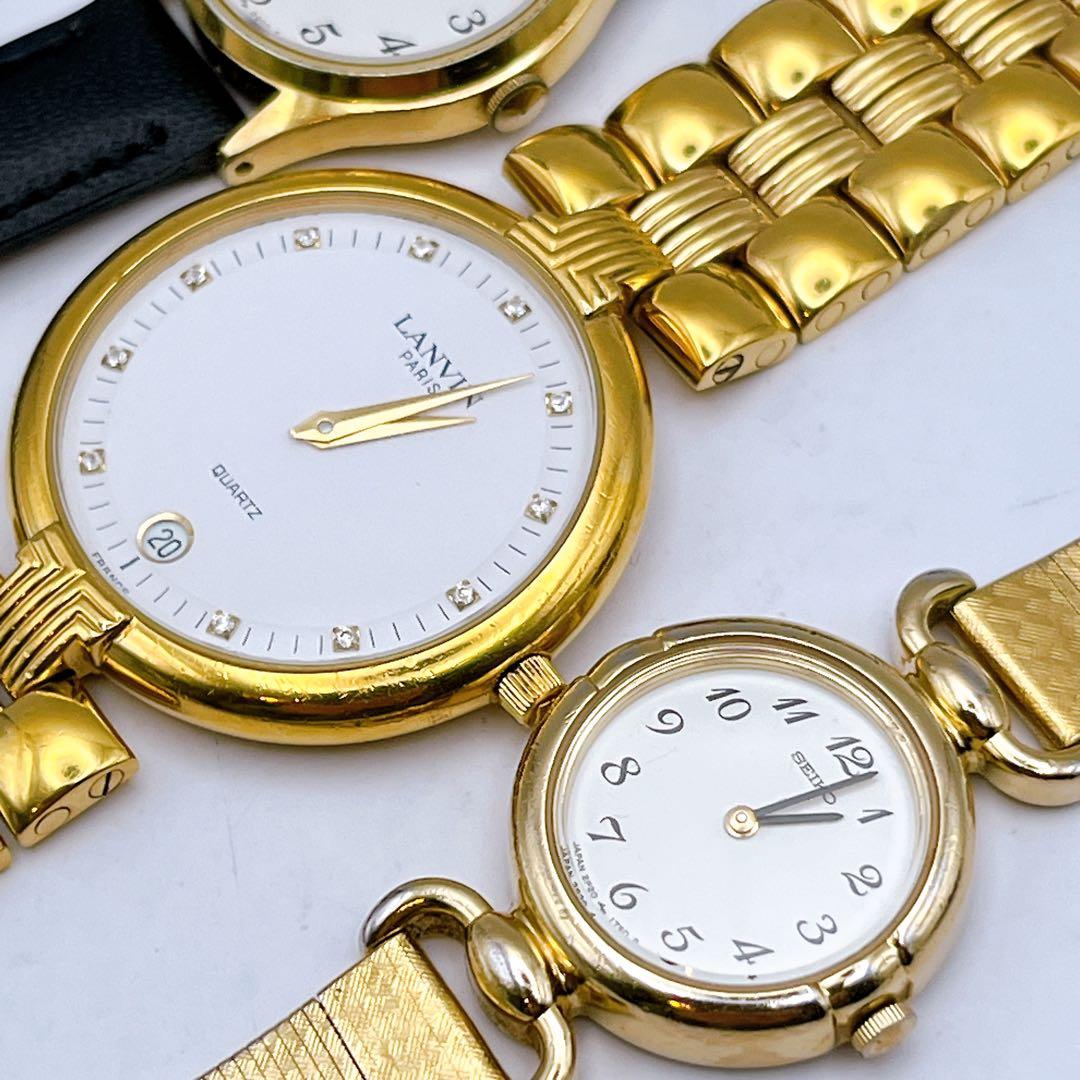 稼働　レディース　腕時計　7点　セイコー　シーマ　エルジン　ランバン