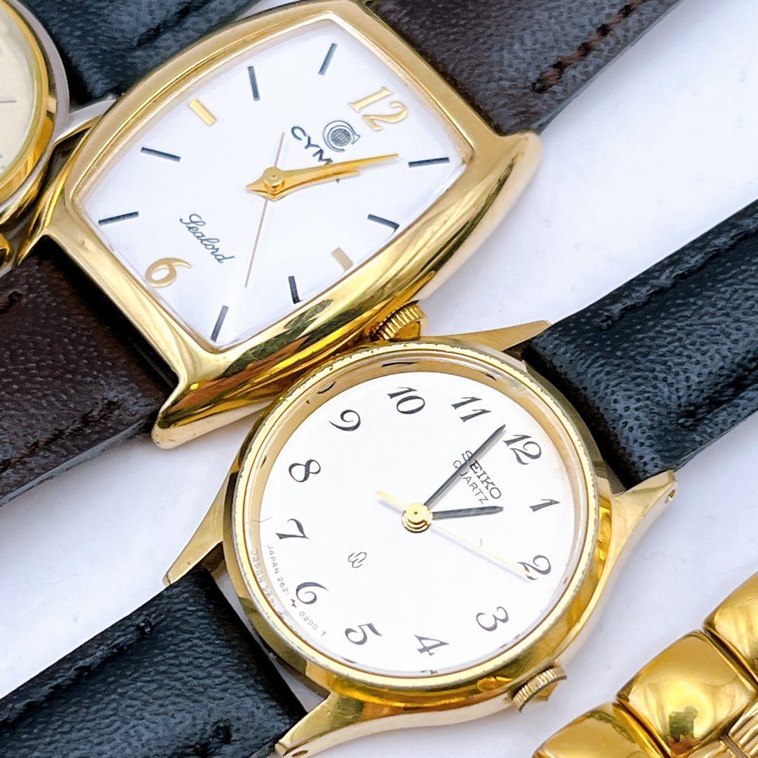 稼働　レディース　腕時計　7点　セイコー　シーマ　エルジン　ランバン