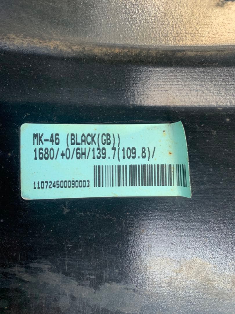 MKW MK-46 16インチ 8J オフセット0