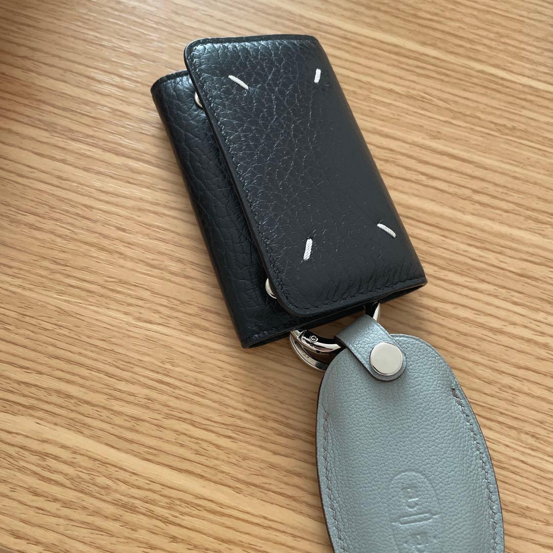 Maison Margiela レザーキーケース 黒