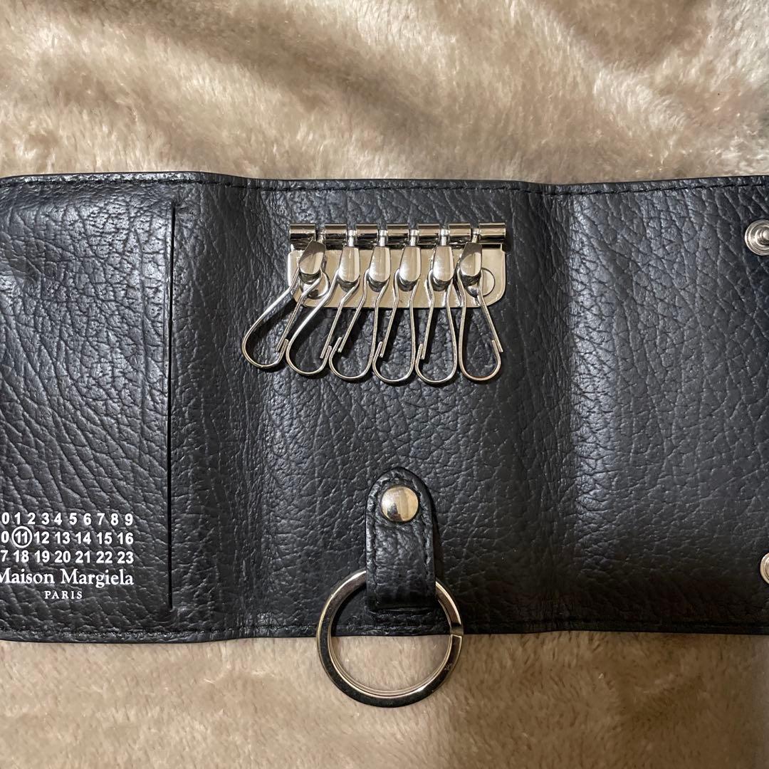 Maison Margiela レザーキーケース 黒
