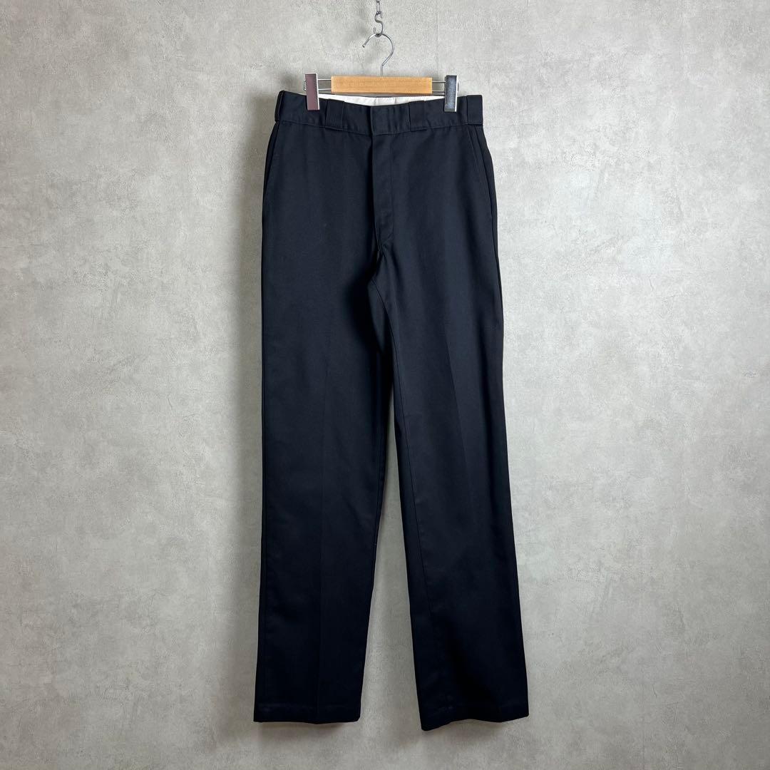 90s ディッキーズ 874 ブラック チノパン ワークパンツ vintage