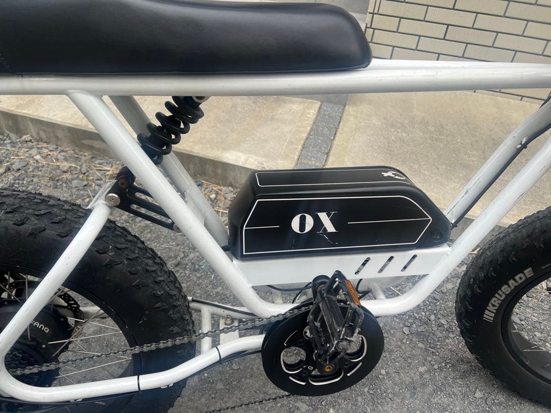 OX BIKE 電動アシスト自転車 ホワイト