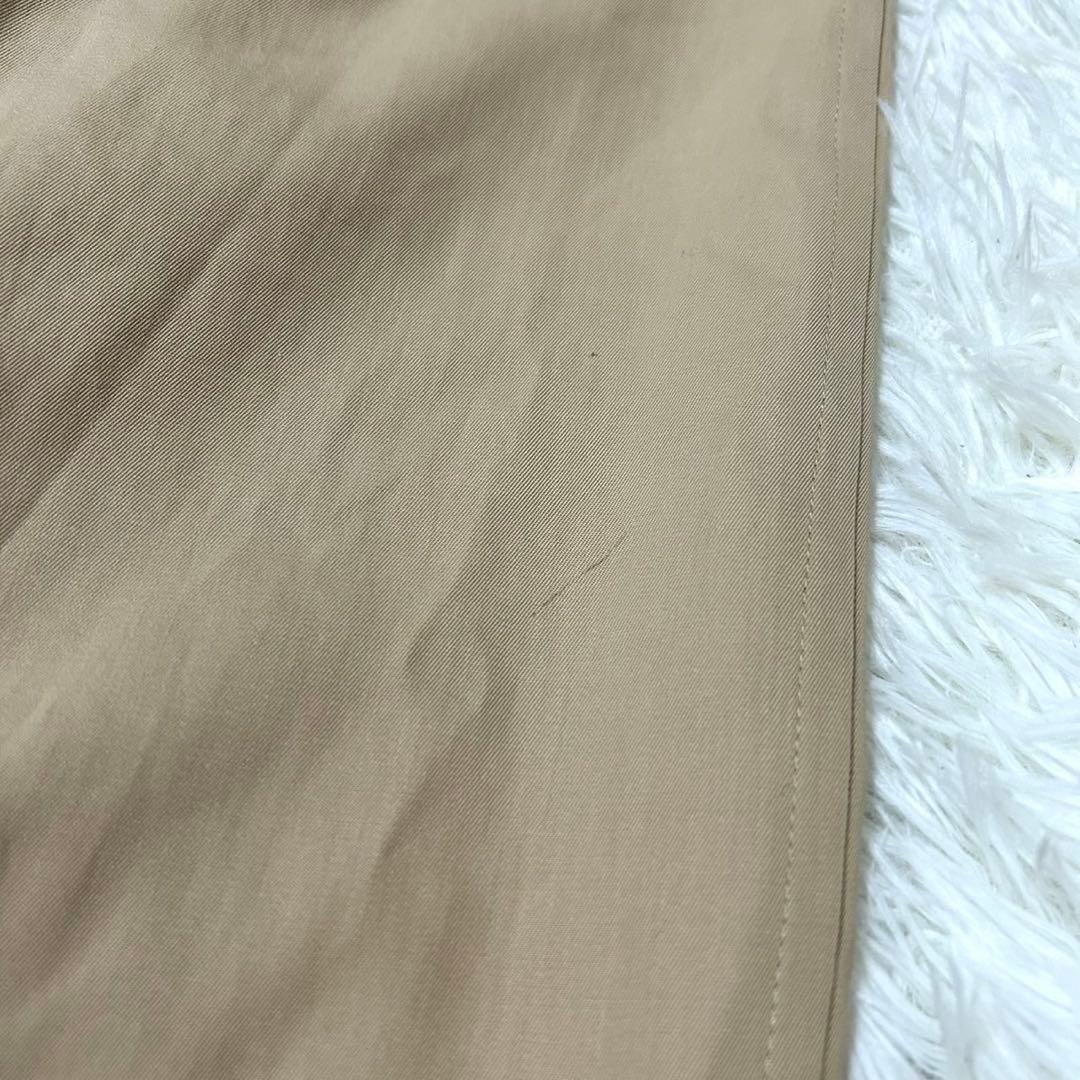 【希少46サイズ】バーバリーロンドン　ベルト付き　ステンカラーコート　ベージュ