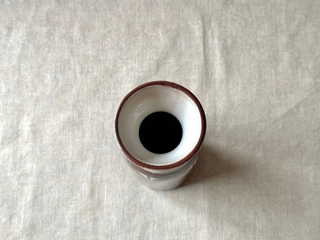 ARABIA vintage HLA フラワーベース(葉模様)