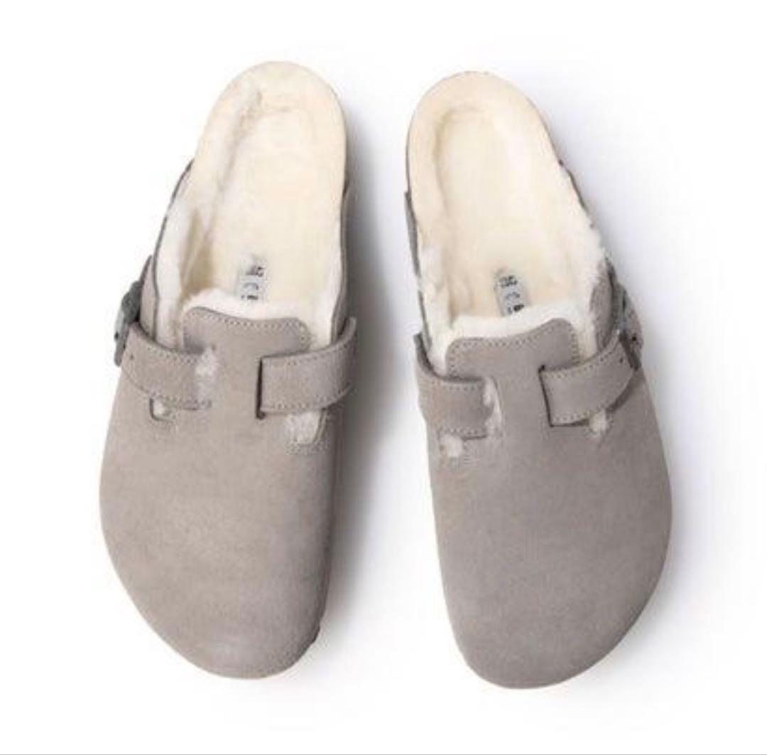 BIRKENSTOCK ボストン 41.0 26.5cm レギュラー　ストーン