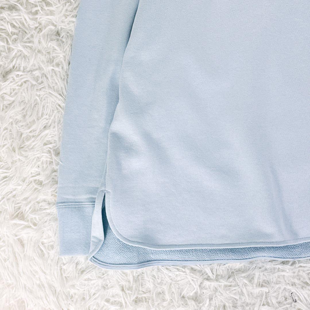 新品タグ付き◆yori ベーシック裏毛ヘムラウンドTee