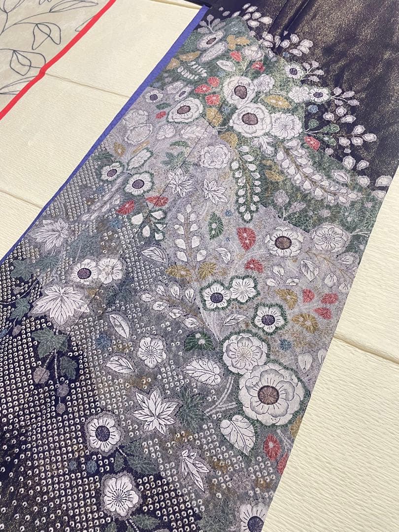 訪問着フルセット　辻ヶ花　金彩　絞り　金通し　きものやまと