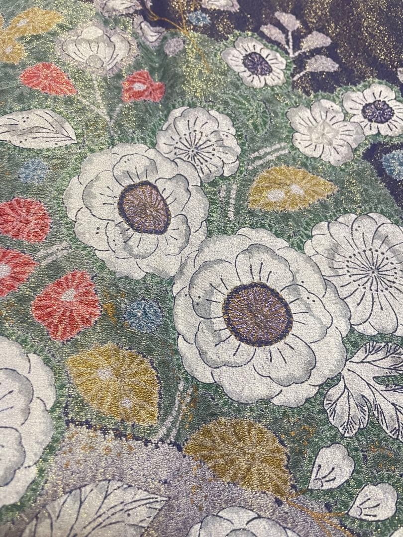 訪問着フルセット　辻ヶ花　金彩　絞り　金通し　きものやまと