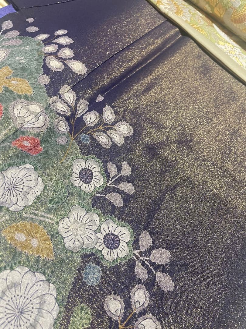 訪問着フルセット　辻ヶ花　金彩　絞り　金通し　きものやまと