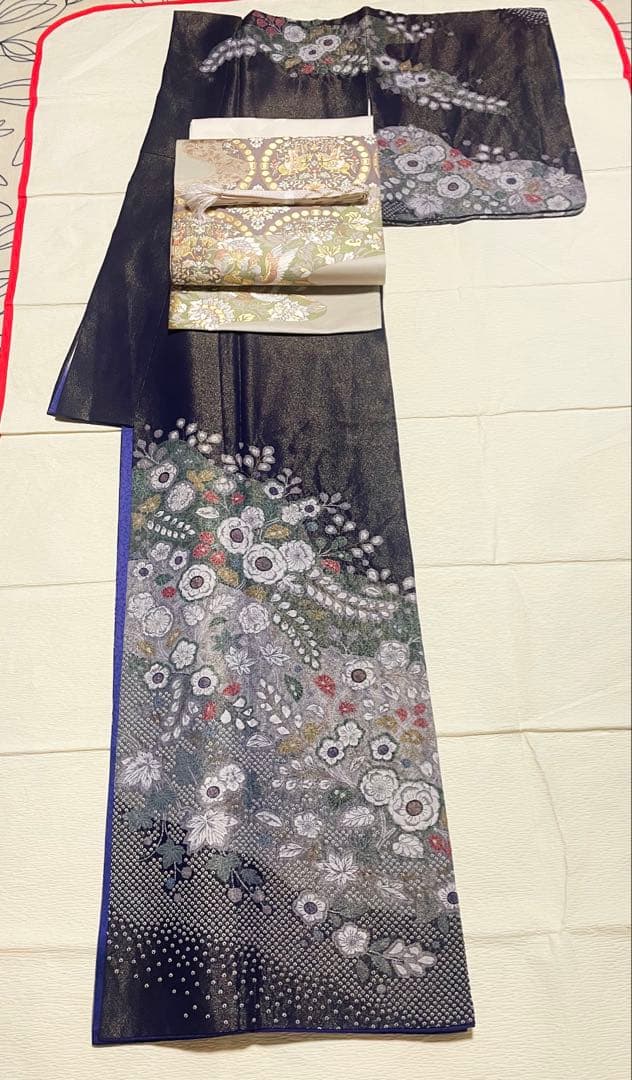 訪問着フルセット　辻ヶ花　金彩　絞り　金通し　きものやまと