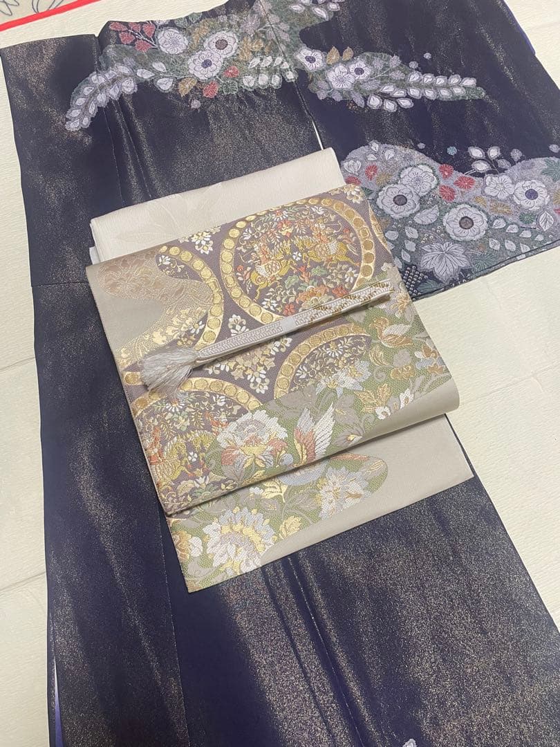 訪問着フルセット　辻ヶ花　金彩　絞り　金通し　きものやまと