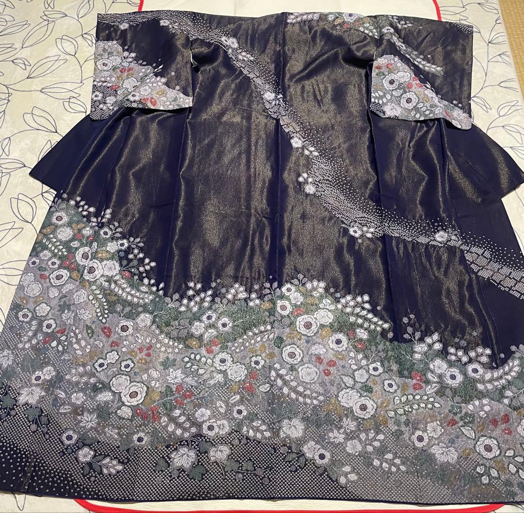 訪問着フルセット　辻ヶ花　金彩　絞り　金通し　きものやまと