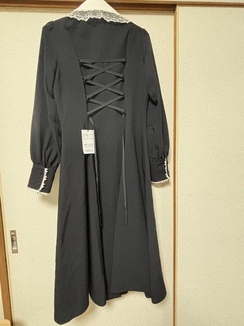 【1/25まで】丸衿ヨークピンクワンピース★Mサイズ★イノセントワールド