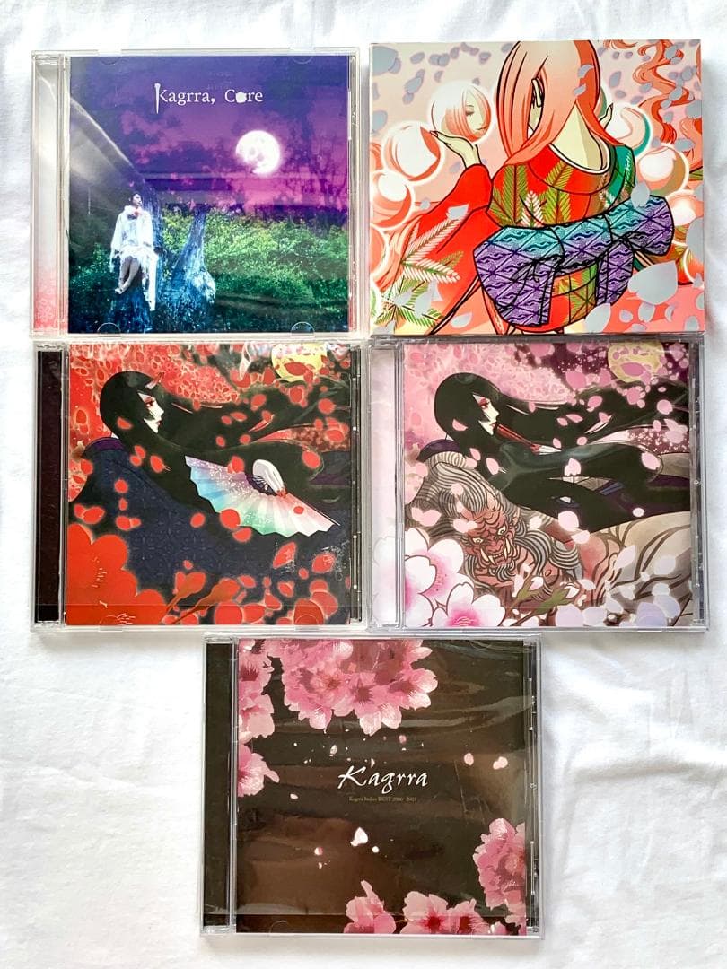 Kagrra, アルバム7枚まとめ売り