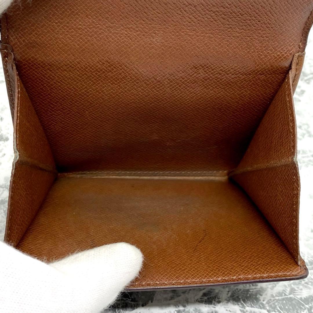 ルイヴィトン モノグラム ポルトモネ ビエ カルトクレディ 折財布 ユニセックス