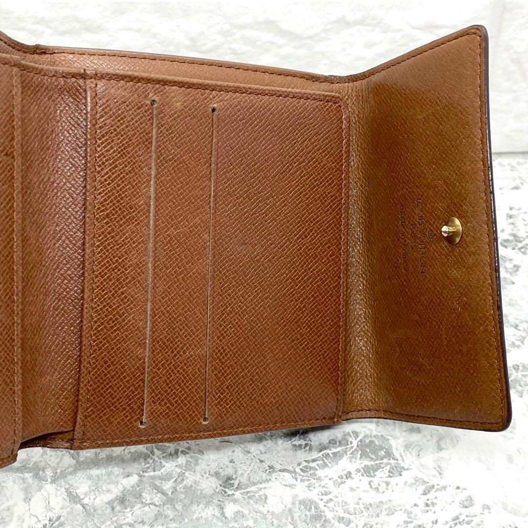 ルイヴィトン モノグラム ポルトモネ ビエ カルトクレディ 折財布 ユニセックス