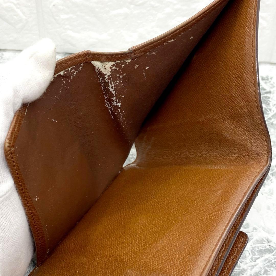 ルイヴィトン モノグラム ポルトモネ ビエ カルトクレディ 折財布 ユニセックス