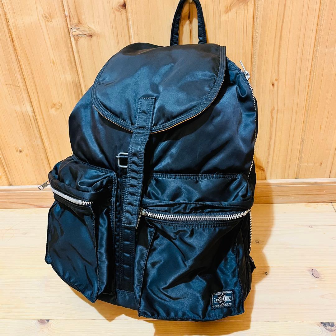 美品　ポータータンカー　巾着　リュック　バッグパック