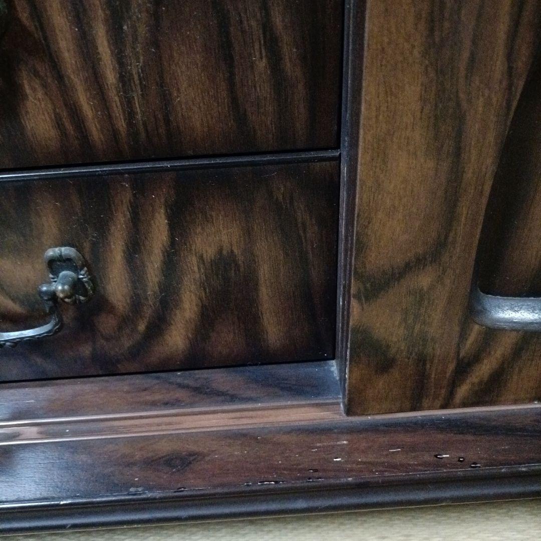 茶箪笥 飾り棚 和箪笥 飾り台 昭和レトロ アンティーク