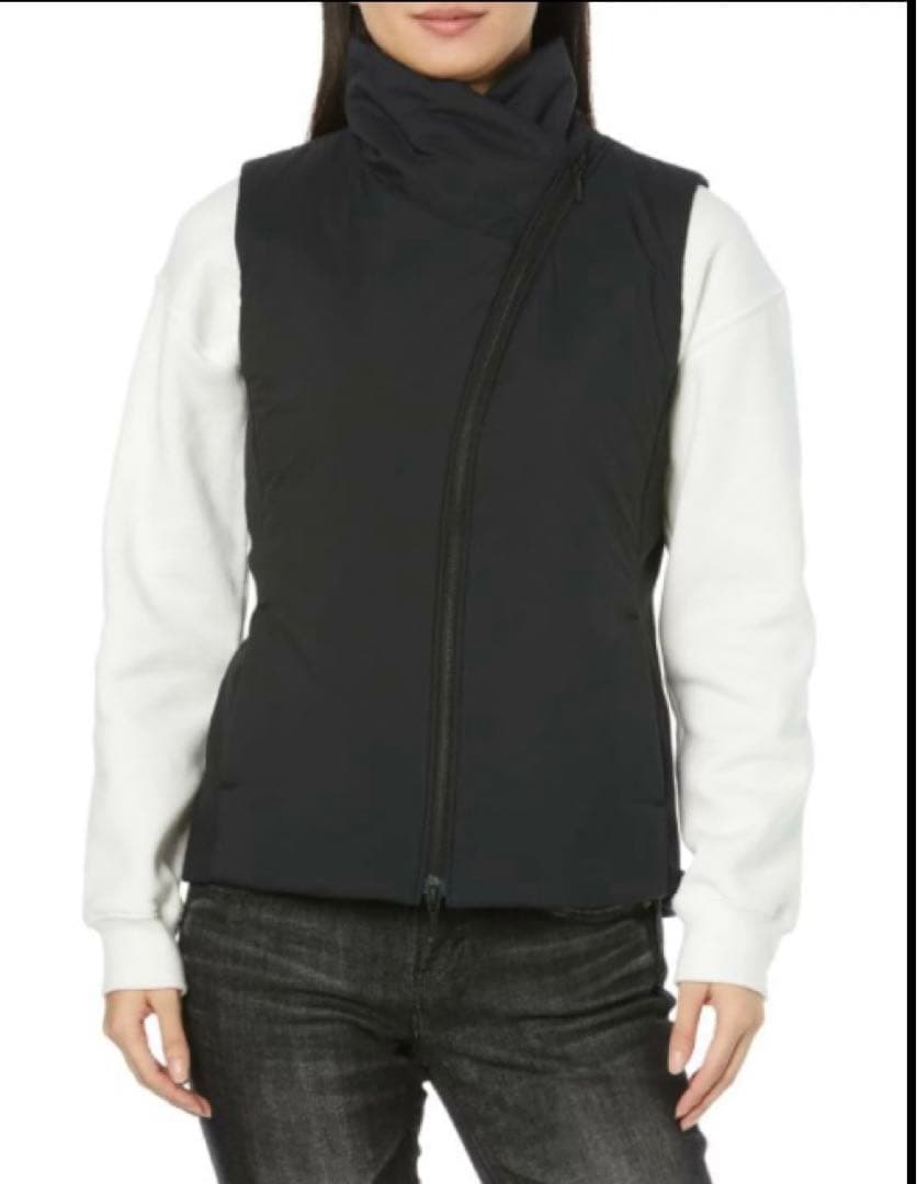 美品✨ Chacott チャコット　中綿　ベスト ダブルジップ　ブラック　M