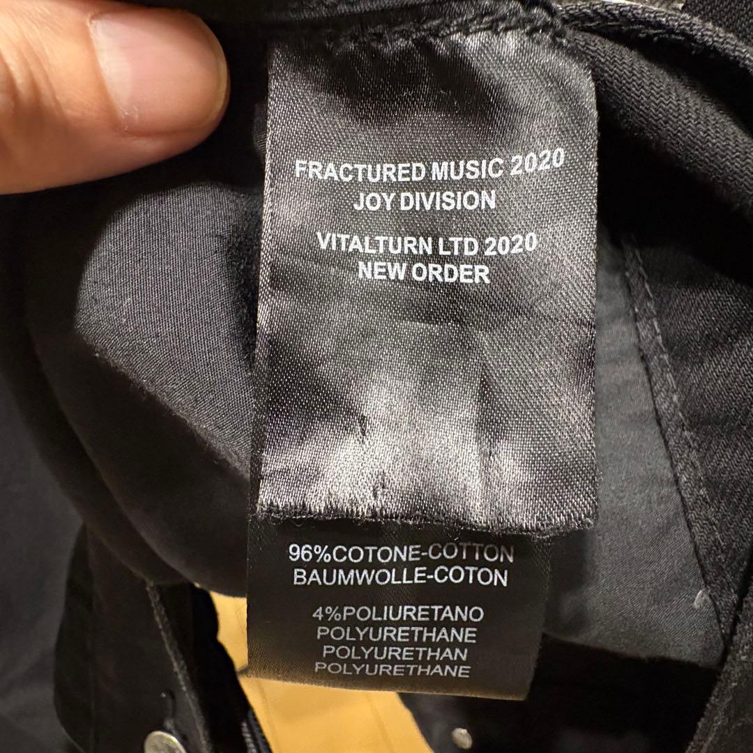 ラフシモンズ ARCHIVE REDUX グラフィックパッチデニムジャケット