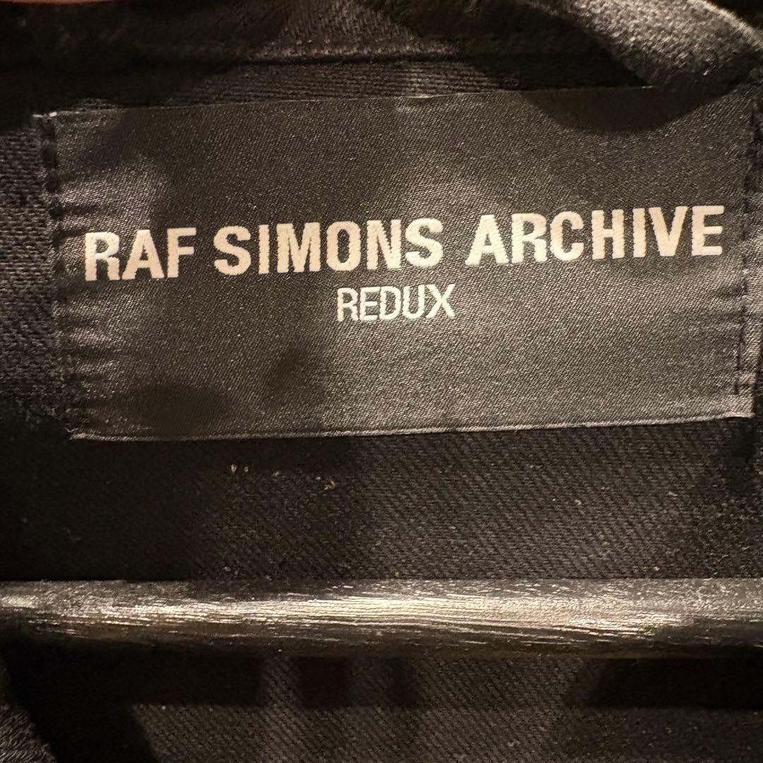 ラフシモンズ ARCHIVE REDUX グラフィックパッチデニムジャケット