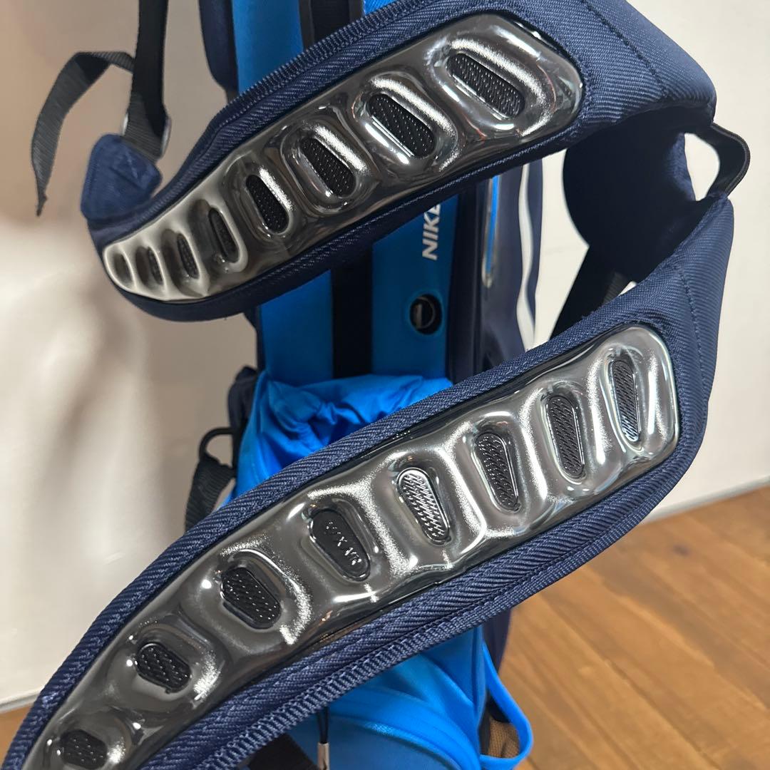 ナイキ　スタンド式　キャディバッグ　ブルー