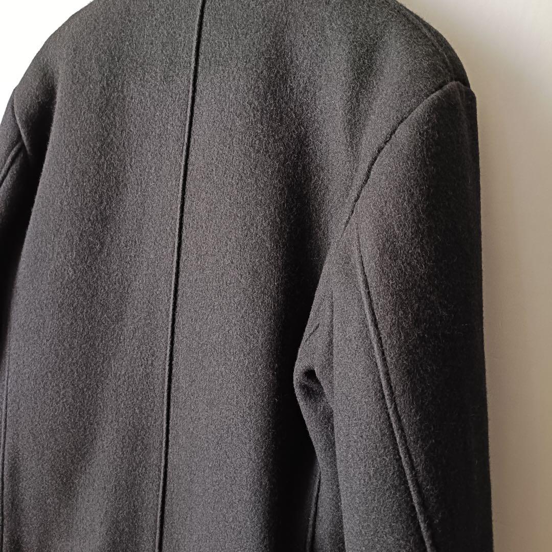 ショット　ピーコート　黒 ウール シングル 42 メンズ　美品　米国製