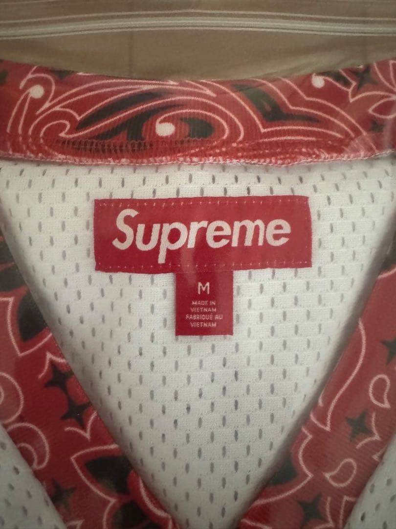シャツ Supreme 2025ss bandana football Jersey