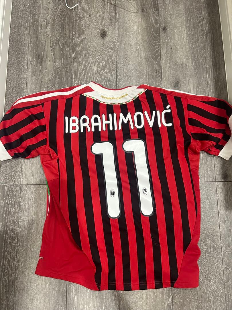 ACミラン 11-12シーズン イブラヒモビッチ ユニフォーム 11番 美品