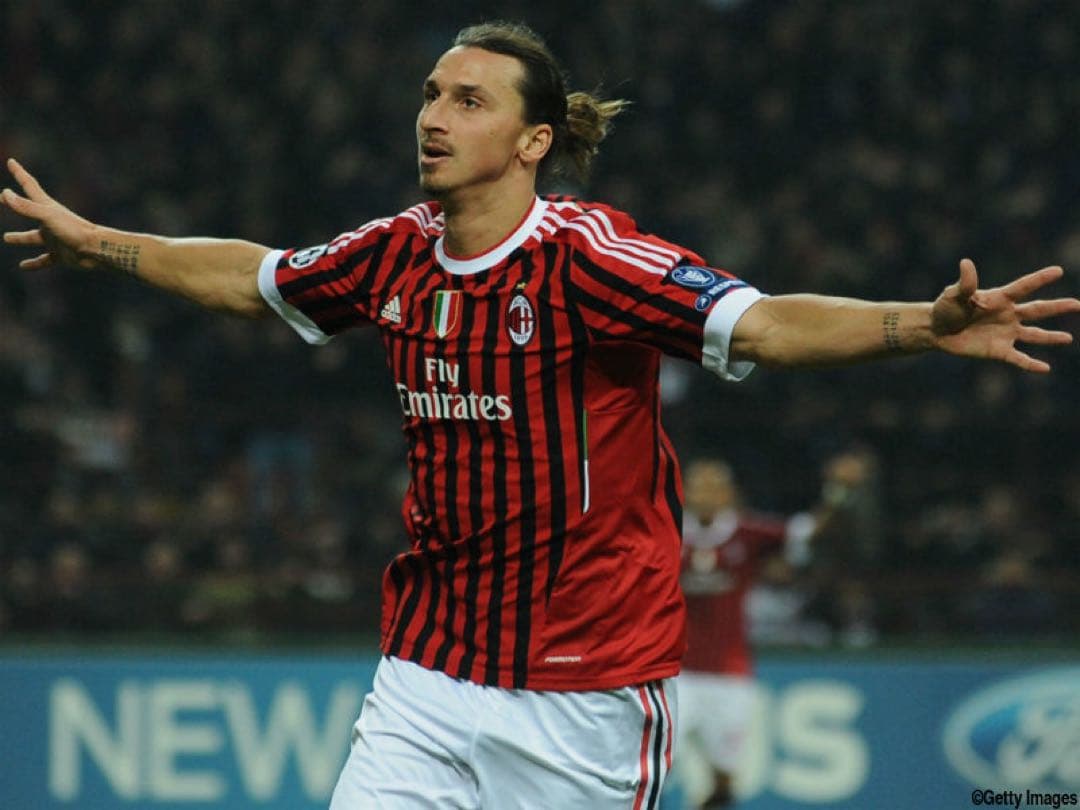 ACミラン 11-12シーズン イブラヒモビッチ ユニフォーム 11番 美品